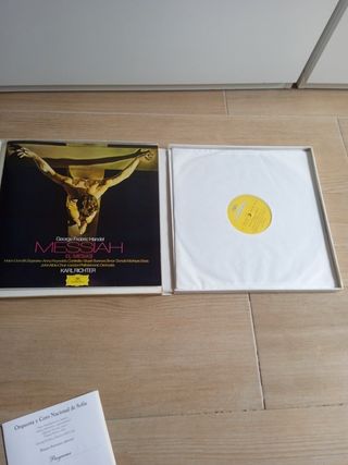  Discos  de vinilo El Mesías de Handel