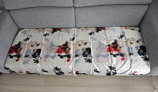 Foulard effetto seta floreale