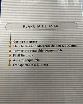 Plancha de asar Jata