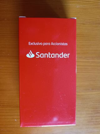 Ratón inalámbrico. Banco Santander