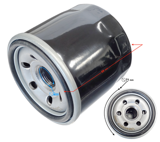 Filtro oleju VOGE 500DS/500AC/525DSX