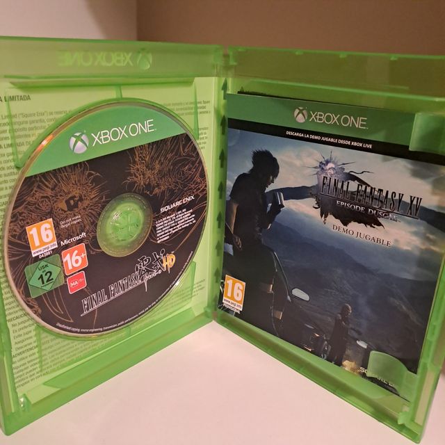 Final fantasy type 0, postales y vial Tv