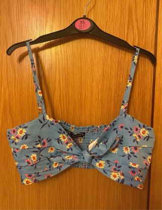 Top de flores Zara