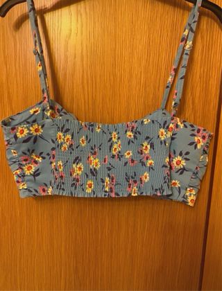 Top de flores Zara