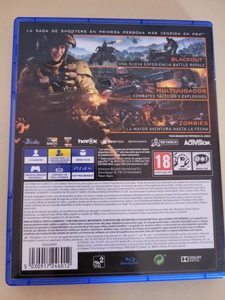 Call of Duty: Black Ops 4 PS4 – Perfecto estado