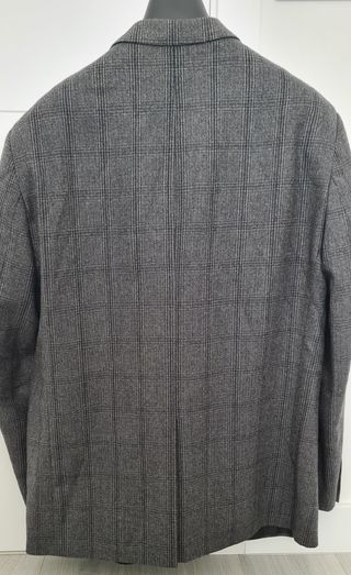 Americana gris de invierno