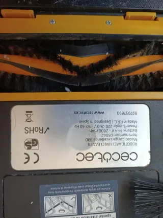 2 robots aspirador y fregasuelos conga 990