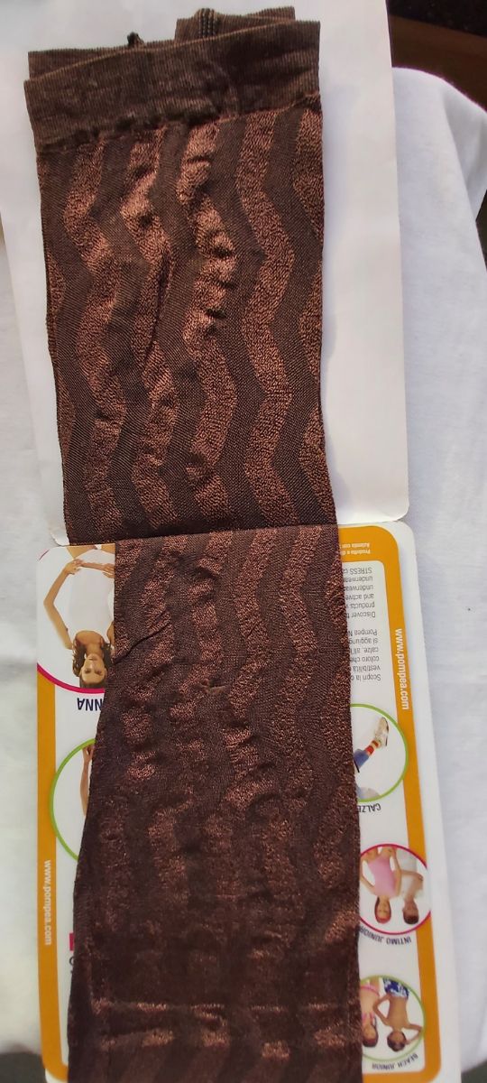 Collant Pompea Fashion, marrone