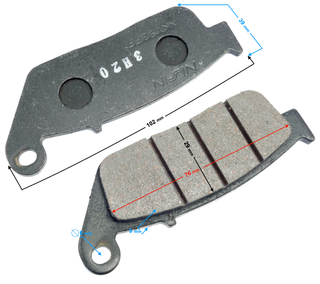 Pastillas de freno delanteras VOGE 525DSX