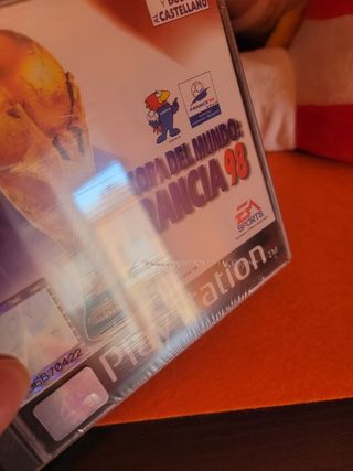 Juego ps1 copa del mundo francia 98