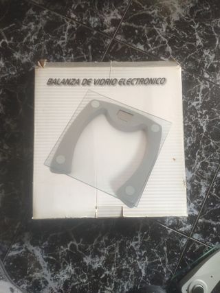 Bascula de Vidrio Electrónica
