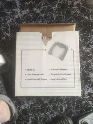 Bascula de Vidrio Electrónica