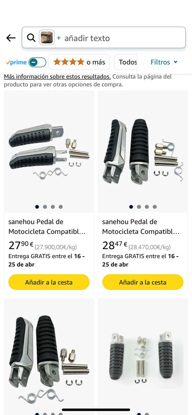 Posapies pedal shaneou