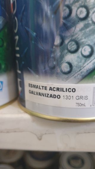 Lote pintura galvanizado