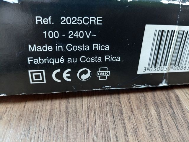 Plancha de pelo babyliss ceramic