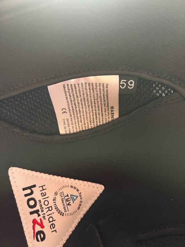 Casco de equitación