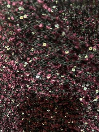 Jersey largo con lentejuelas