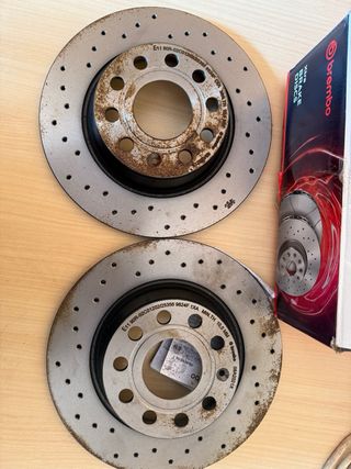 Discos de freno brembo seat leon mk2 