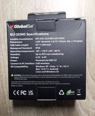 GlobalSat BU-353N5 Receptor GPS