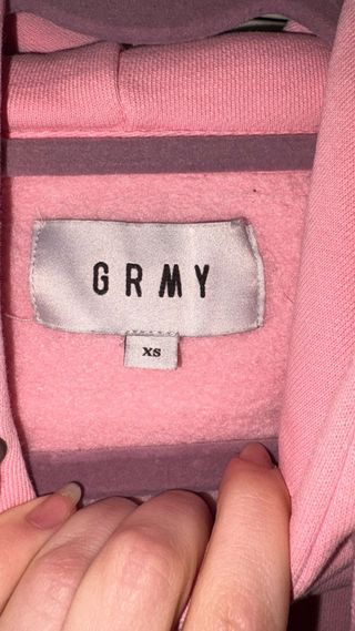Sudadera rosa GRMY