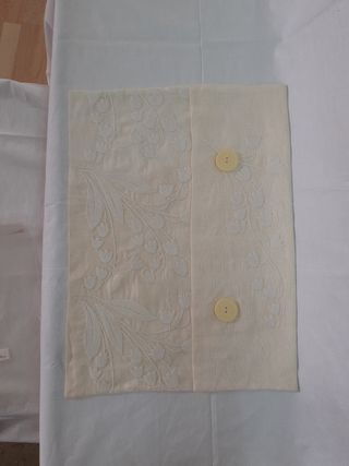 Bolsa bordada para medias lencería vintage