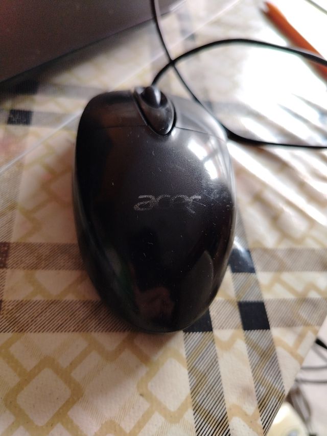 Ratón óptico Acer negro