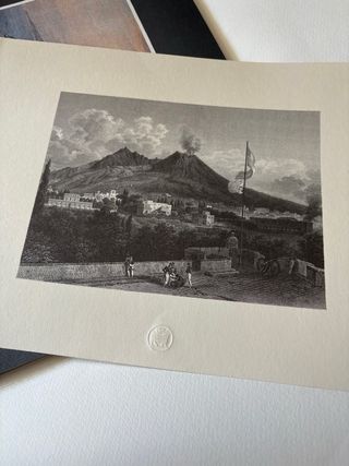 Litografie Vedute di Napoli dell’800