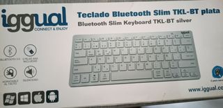 Teclado inalámbrico bluetooth