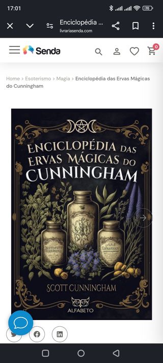 Enciclopédia Ervas Mágicas Cunningham