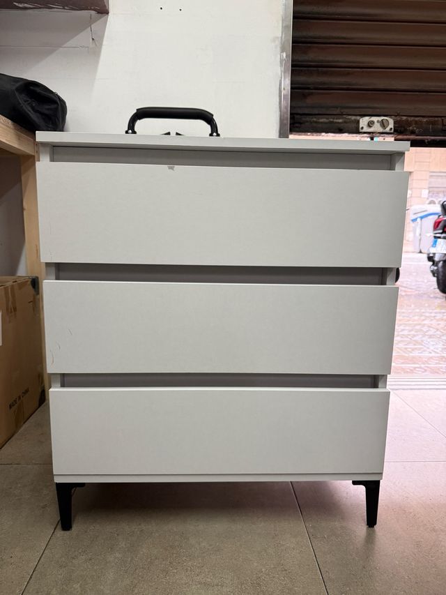 Aparador de madera contrachapada 60x35x70cm