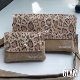 PACK: Monedero + Riñonera “Leopardo Caomka