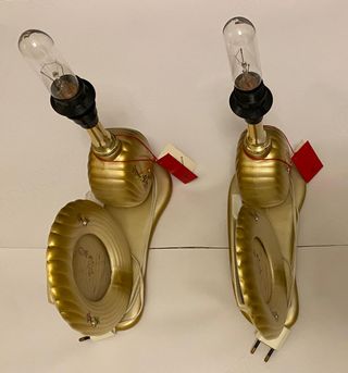 porta foto con bajour