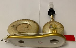 porta foto con bajour