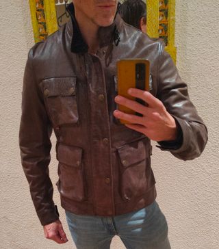 Belstaff Brad piel talla L/M 