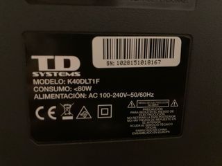 TV TD Systems 40''