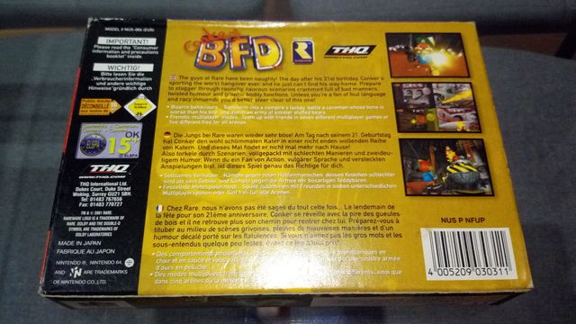 Conker: Bad Fur Day - Nintendo 64