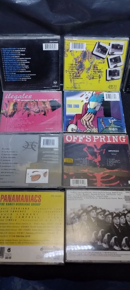 Varios Pop y Rock nacional  e internacional cd