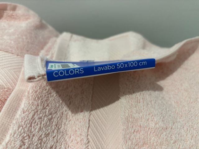 Set 2 toallas lavabo y baño