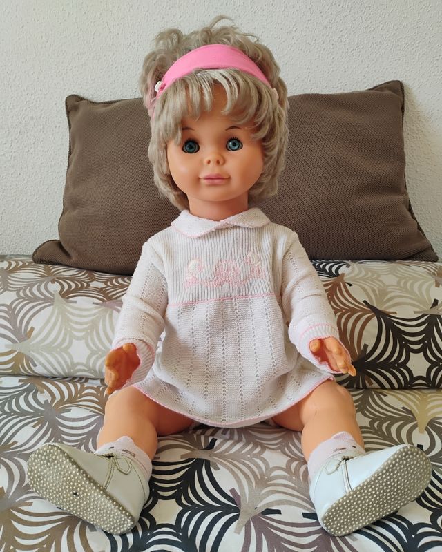 Muñeca antigua grande Italiana 65 cm