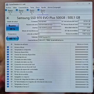 Placa z390m microprocesador i7 8700k 32gb 2xnvme