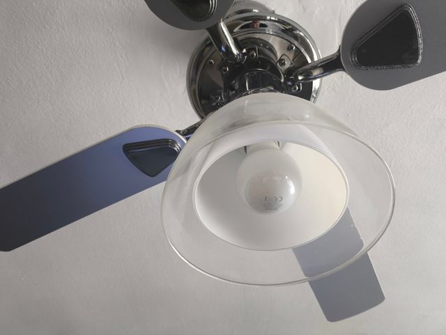 Ventilador techo con luz