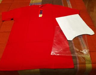 T-shirt uomo rossa B&C
