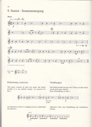 Fun jazz with flute I. Para piano y flauta. Schott