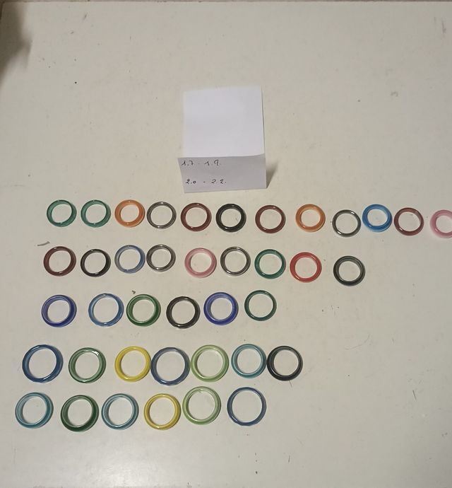 40 anelli misure assortite