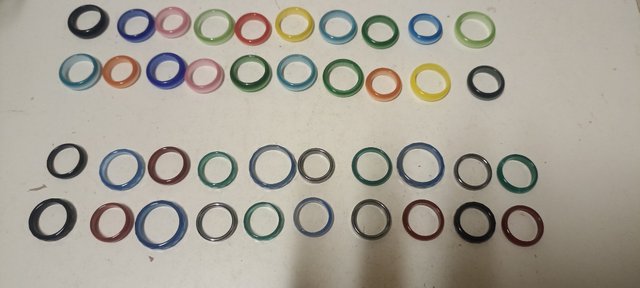 40 anelli misure assortite