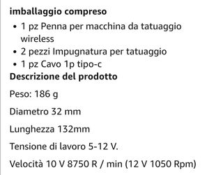 Macchinetta tatuaggio 