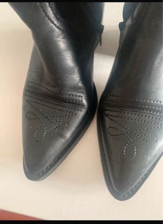 Botas militares piel