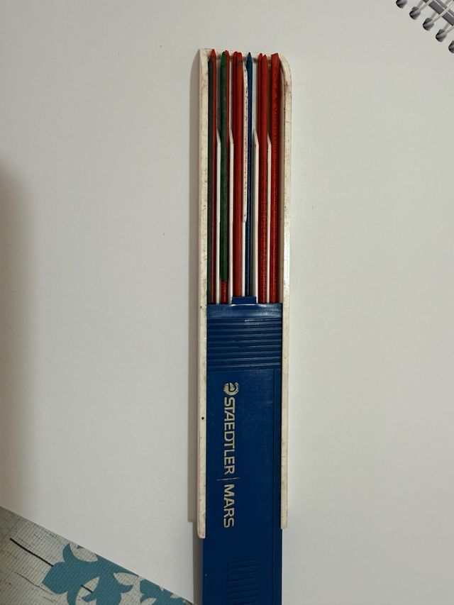 Repuesto portaminas colores 2 mm