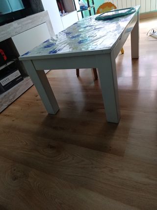 Mesa centro elevable