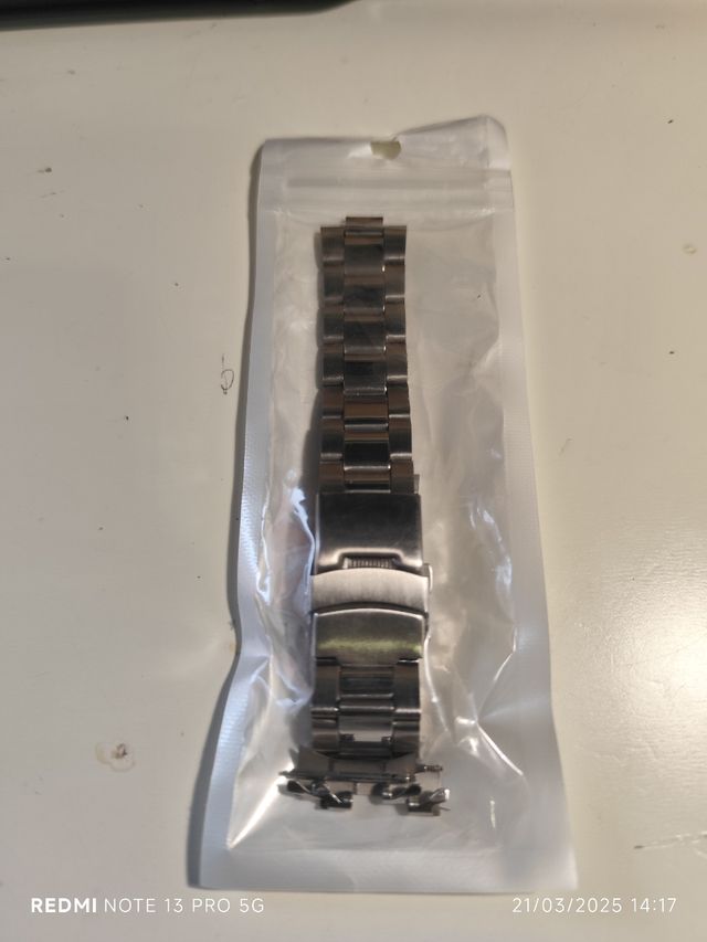 CORREA RELOJ ACERO INOXIDABLE